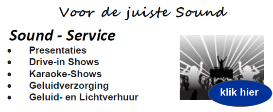 presentaties, drive-in shows, karaoke shows, geluidsverzorging, geluid en licht verhuur